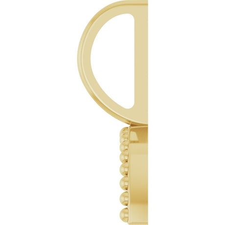 14K Yellow Gold Rainbow Charm/Pendant