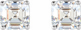 14K White 1/3 CTW Lab-Grown Diamond Earrings