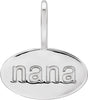 Sterling Silver Nana Charm/Pendant