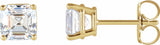 14K Yellow Gold 1/5 CTW Lab-Grown Diamond Earrings