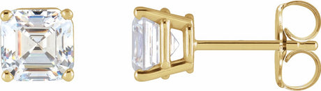 14K Yellow Gold 1/5 CTW Lab-Grown Diamond Earrings