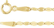 14K Yellow Gold 1.9 mm Keyhole 7" Chain 