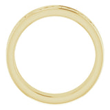 14K Yellow 5 mm Celtic-Inspired Band Size 5.5