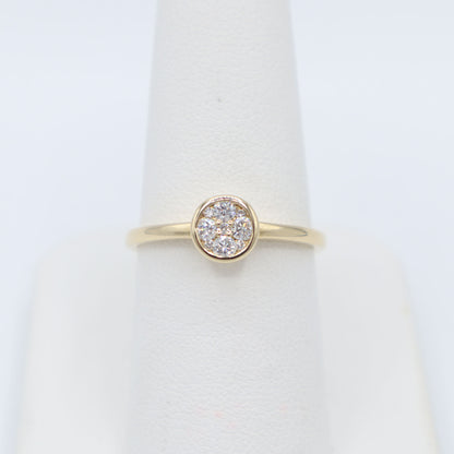 Gold and Diamond Ring