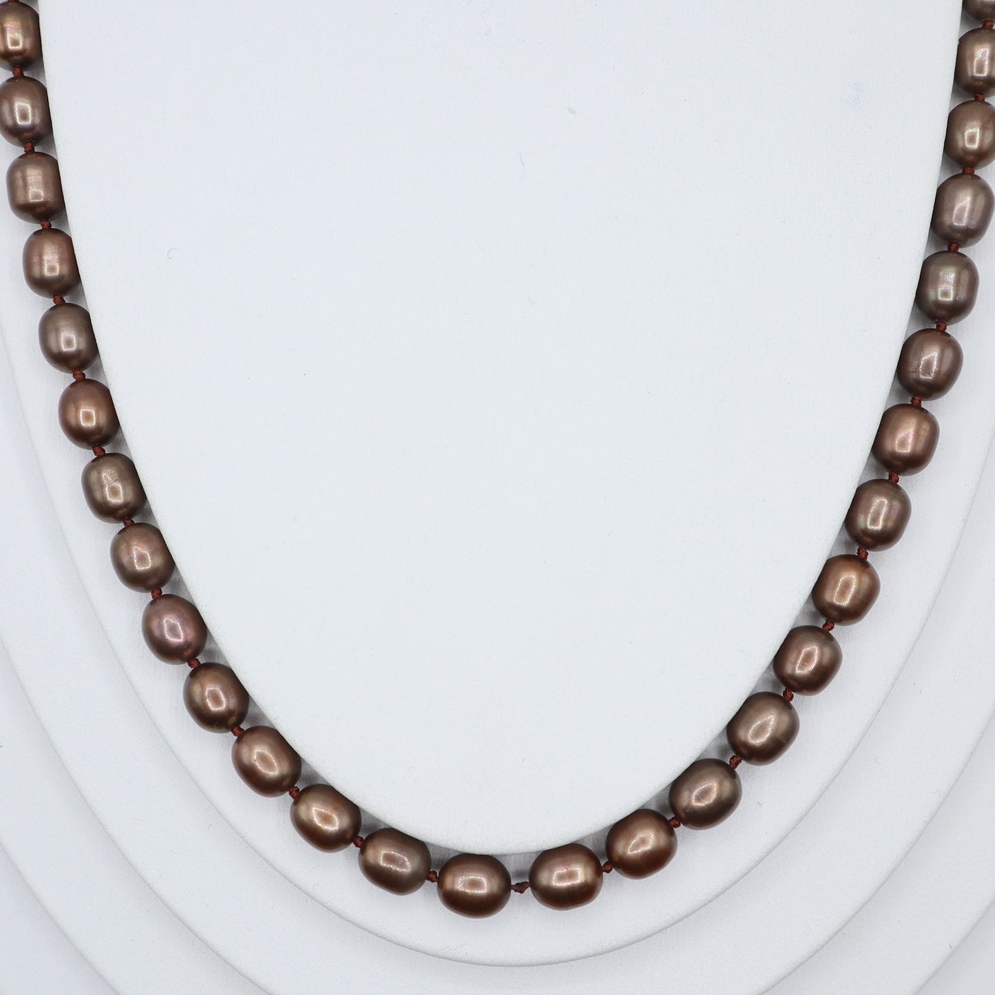 SALE 35% OFF - Chocolate Pearl Strand Necklace