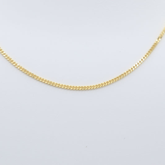 Gold Curb Chain 16"