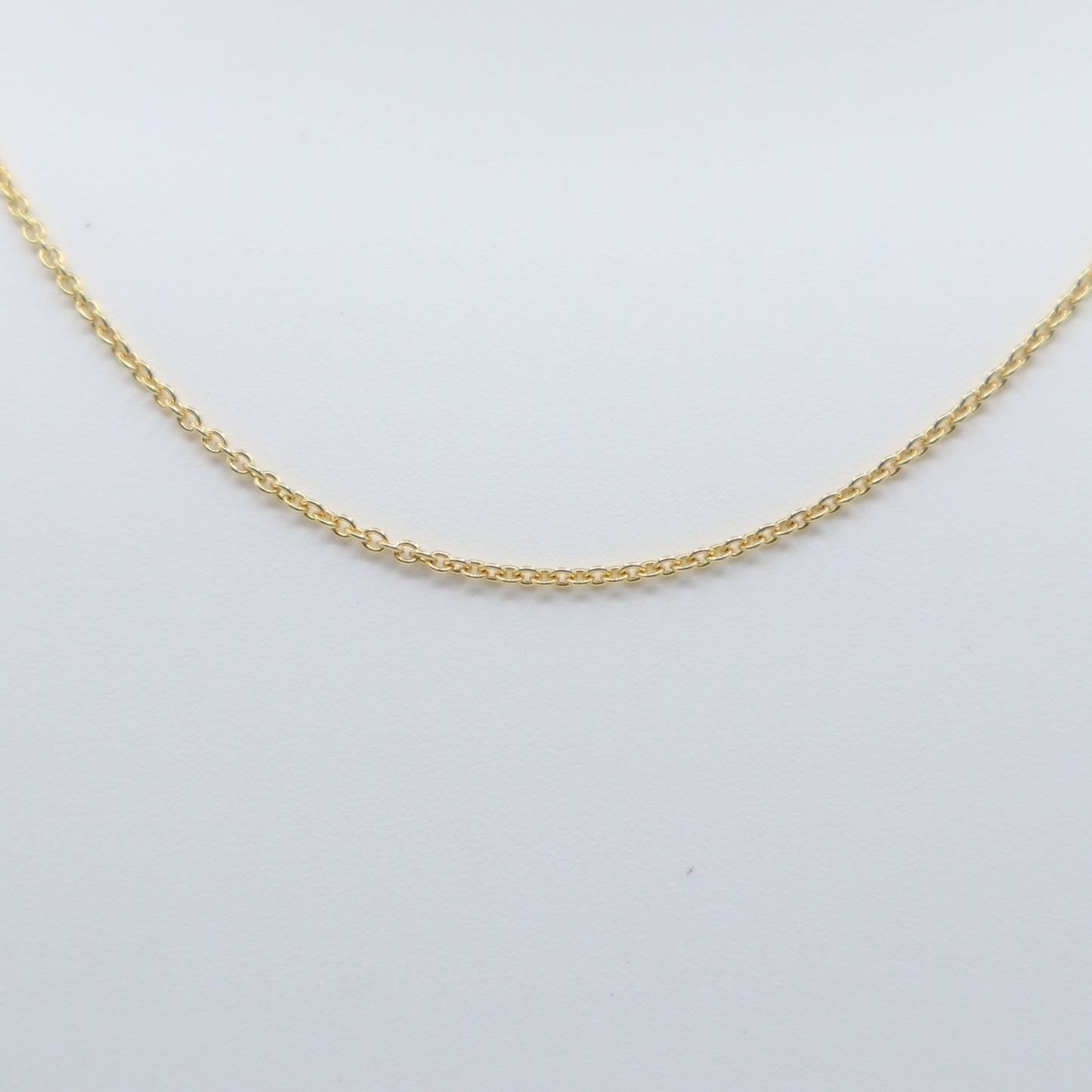 Gold Open Cable Chain 20"