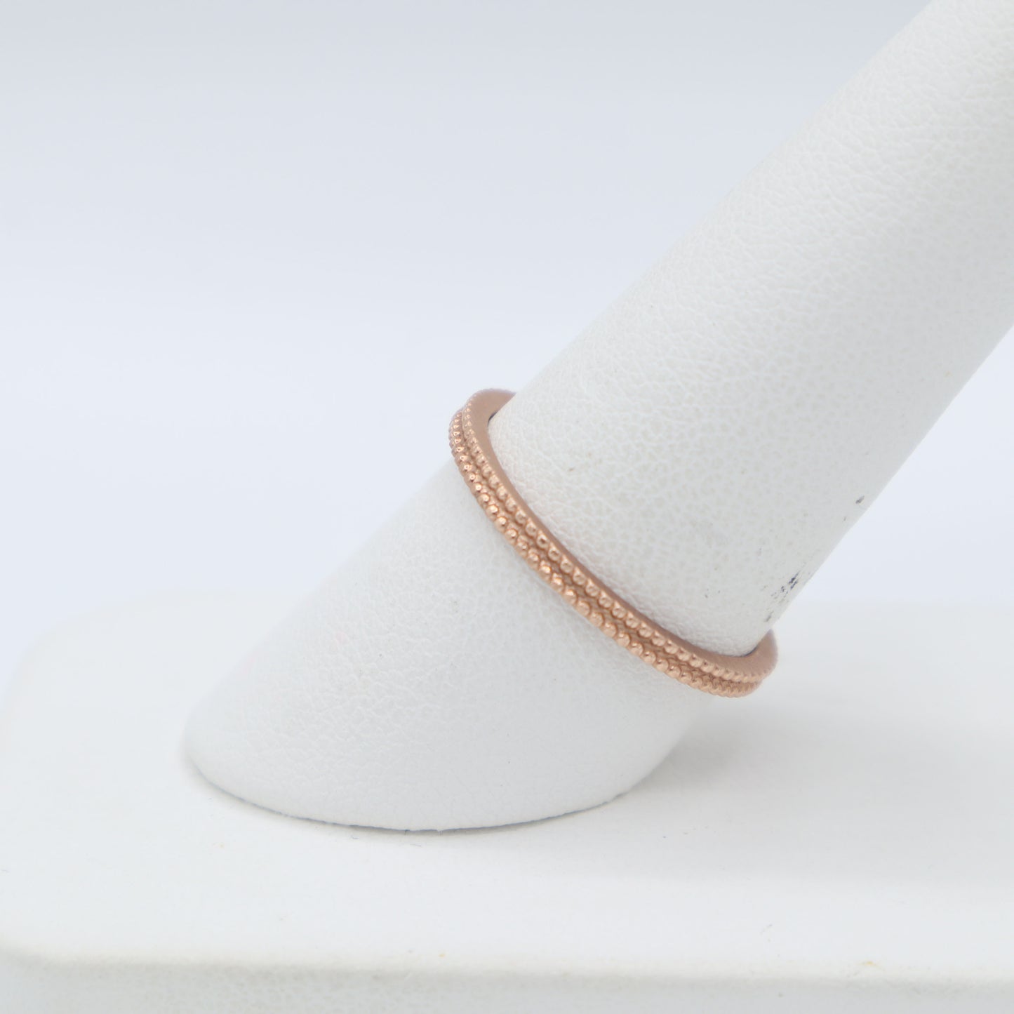 Rose Gold Beaded Band