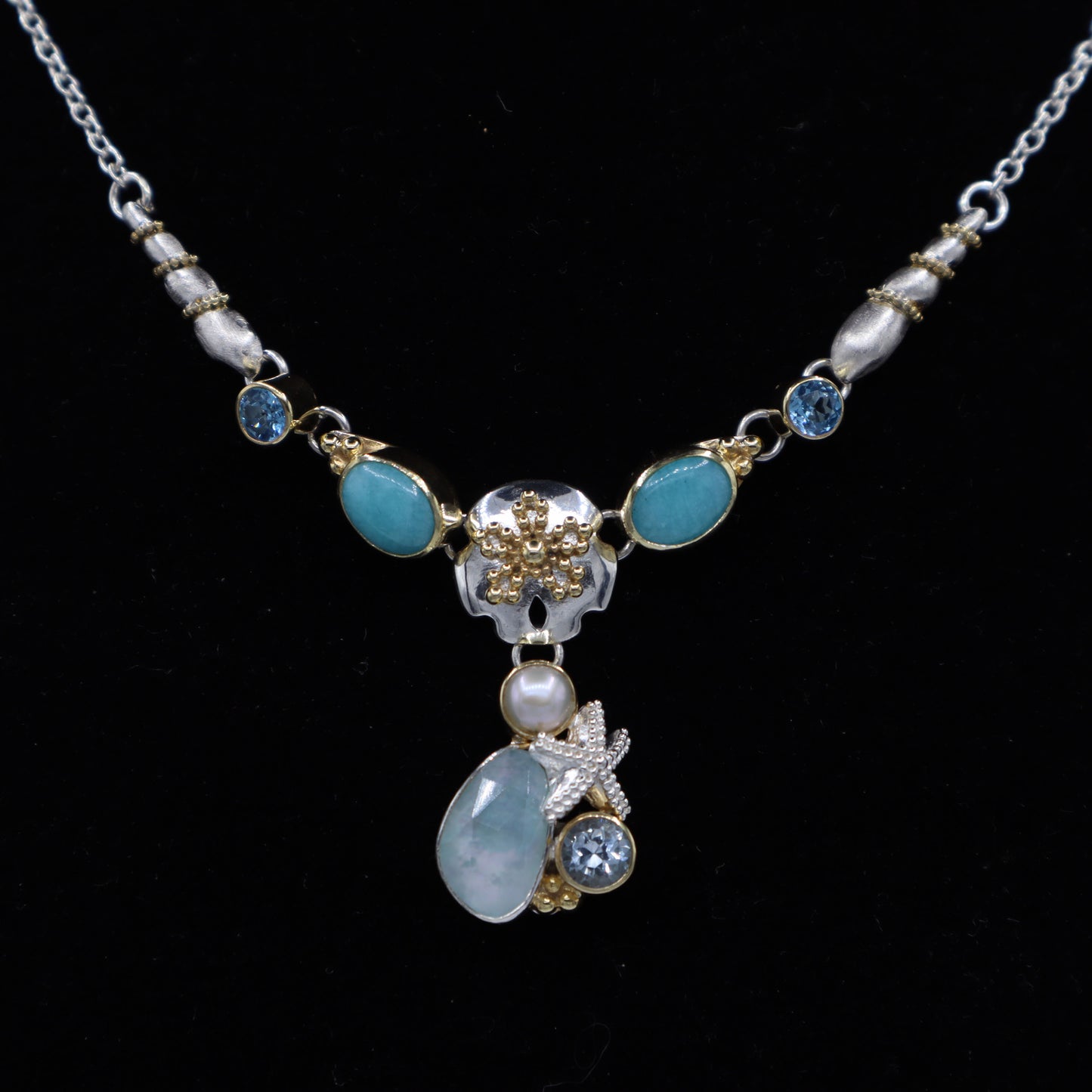 Silver Ocean Necklace