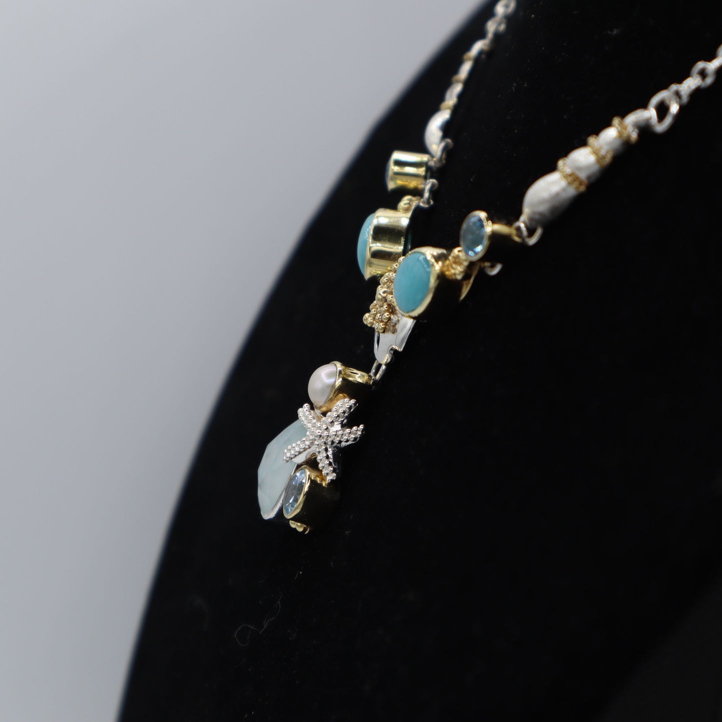 Silver Ocean Necklace