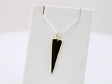 14K Yellow Triangle Pendant