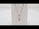 Sterling Silver Freeform 16-18" Necklace