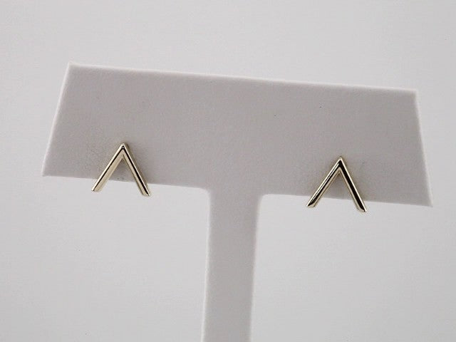 14K Yellow Geometric Earrings