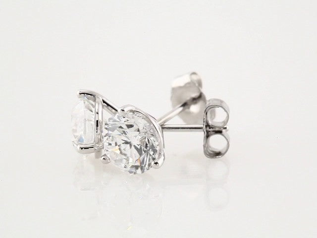 14K White 1/3 CTW Natural Diamond Stud Earrings