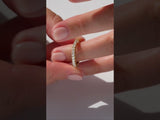 14K White Gold 1 CTW Lab-Grown Diamond Flexible Eternity Band Size 7