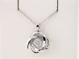 Sterling Silver 1/10 CTW Natural Mystara Diamonds® 18" Necklace