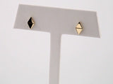 14K Yellow Geometric Earrings