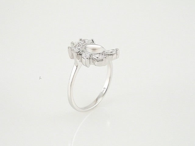 14K White Gold 3/8 CTW Lab-Grown Diamond Wrap-Style Ring Enhancer
