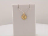 14K Yellow 12 mm St. Raphael Medal