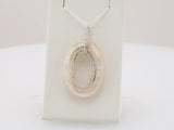 Sterling Silver Mother of Pearl Pendant