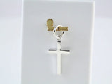 Sterling Silver Posh Mommy® Cross Charm/Pendant