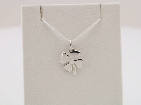 Sterling Silver Four-Leaf Clover Charm