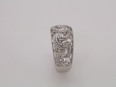 14K White 1/3 CTW Natural Diamond Ring