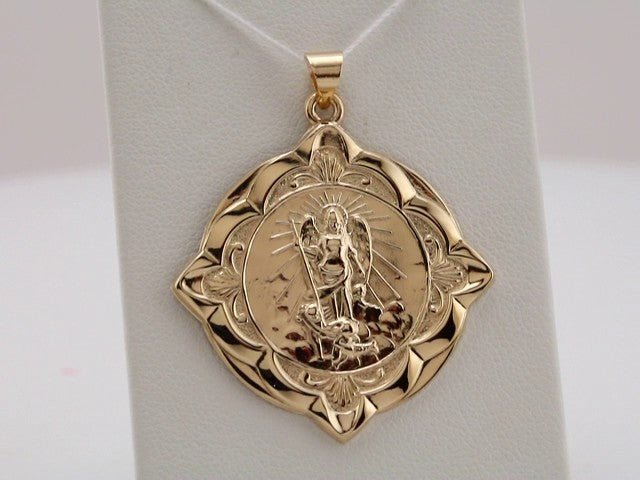 14K Yellow 31 mm St. Raphael Medal