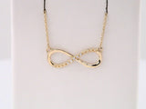 14K Yellow .025 CTW Natural Diamond 16-18" Necklace