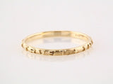 14K Yellow Prayer Ring Size 7