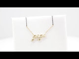 14K Yellow Gold Lowercase Script Gigi 18" Necklace