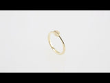 14K Yellow Gold Mama Ring