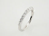 14K White Gold 7/8 CTW Natural Diamond Anniversary Band