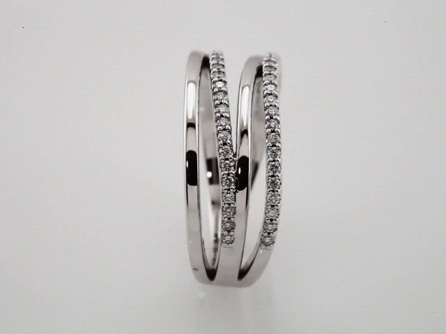 14K White Gold 1/4 CTW Natural Diamond Ring