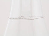 14K White Gold 1/6 CTW Natural Diamond 6-8" Bracelet