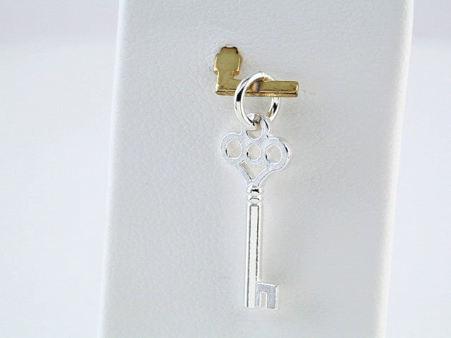 Sterling Silver Posh Mommy® Key Charm/Pendant
