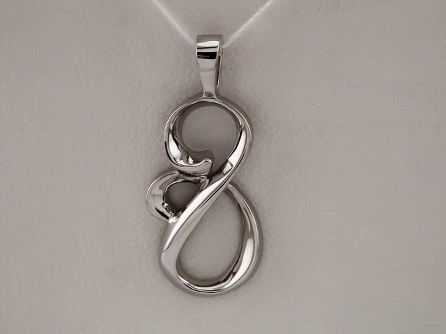 Sterling Silver Freeform Pendant