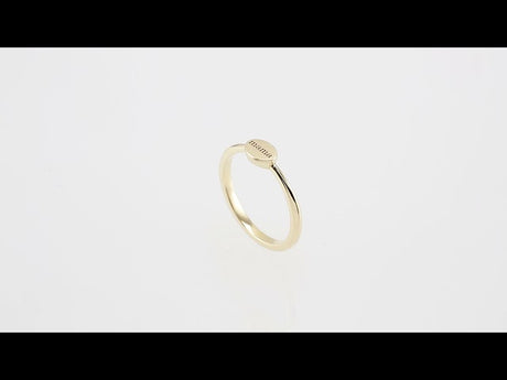 14K Yellow Mama Ring